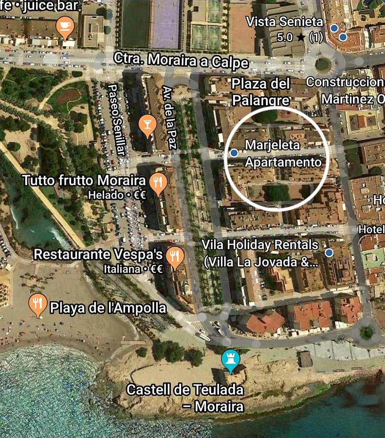 Marjeleta Apartamento Apartment Moraira Exterior foto